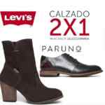 2x1 en calzado Levis y Caruno en Osom