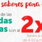 2x1 en comidas y cenas en restaurante 100% Natural Cuernavaca