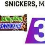 En 7-Eleven 3x2 en chocolates Snickers, M&Ms y Milkyway