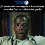 Entrada gratis para ver la película de Get Out en Autocinema Coyote si vas con tus suegro