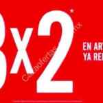 En C&A 3x2 en todos los artículos ya rebajados por último fin de semana de rebajas