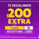 Código Netshoes de $200 de descuento en compras de $1,099 o más