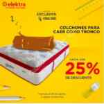 Colchoniza Elektra: Hasta 25% de descuento en colchones en la tienda online