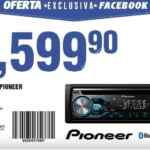 Cupón AutoZone de autoestéreo Pioneer a $1,599