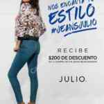 En Julio recibe un cupón de $200 de descuento por cada jeans que te pruebes