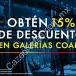 Cupón de 15% de descuento en Salomon Galerías Coapa