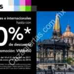 Hasta 50% de descuento en viajes nacionales e internacionales en Volaris este fin de semana