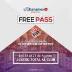 Free Pass City Club del 18 al 21 de agosto: Acceso gratis al club y hasta 24 msi