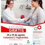 Estudios clínicos GRATIS de colesterol y triglicéridos en Garden Santa Fe
