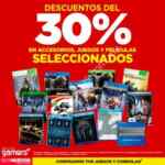 Liquidación Gamers: Hasta 50% de descuento en accesorios, juegos y películas seleccionados