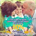Promoción Freedom Día del Abuelo: 50% de descuento en alimentos si vas con tu abuelo