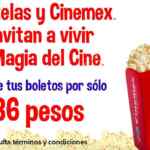 Promoción Modatelas: Boletos para Cinemex a sólo $36 pesos válidos de lunes a domingo