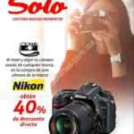 Promoción Sanborns Nikon: 40% de descuento llevando una cámara vieja