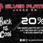 Promoción Silver Plate Regreso a Clases: 20% de descuento y envío gratis en tienda online