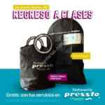 Promoción Tintorerías Pressto Regreso a clases: Portatraje o Presstobag Premium de regalo
