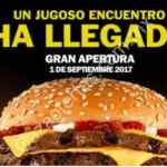 Promoción apertura Carls Jr Torre Manacar y Parque Delta: Hamburguesas gratis por 1 año para los primeros clientes