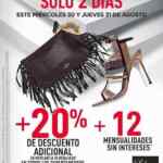 En Saks Fifth Avenue 20% de descuento + 12 MSI en todo lo ya rebajado