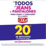 20% de descuento directo en todos los jeans Oggi en Suburbia