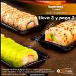 Promoción Superama 3x2 en sushi aventurero hoy 3 de agosto