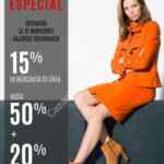 Venta especial Julio del 18 al 20 de agosto: Hasta 50% + 20% adicional en sucursales participantes