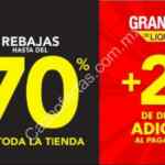 Últimas Rebajas Suburbia: Hasta 70% de descuento + 20% adicional al pagar en cajas