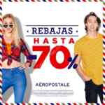Últimas rebajas Aeropostale: Hasta 70% de descuento en boutiques