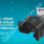 Visor de Realidad Virtual de regalo al tramitar tu tarjeta de crédito Sams Club Inbursa