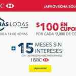 Horas Locas Best Buy HSBC 31 de agosto: $100 en cupones por cada $2,000 y 15 MSI