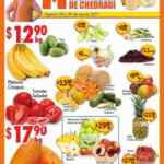 Ofertas Chedraui en frutas y verduras Martimiércoles 8 y 9 de agosto