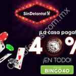 Código Sin Delantal de 40% de descuento en todo el menú de 6 a 10 pm