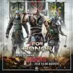 Fin de semana gratis For Honor del 10 al 13 de agosto