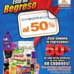 Folleto de ofertas Chedraui al 50% 2017 del 4 al 6 de agosto