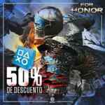 50% de descuento en el videojuego For Honor para usaurios PS Plus y Xbox Live Gold