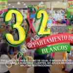 Ofertas Julio Regalado 2017: 3x2 en el departamento de blancos