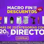 Macro Fin de Descuentos Lowes: 20% de descuento en más de 25 departementos