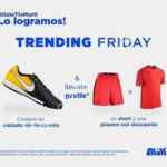 Promoción Martí Trending Friday: playera y short GRATIS comprando unos tenis