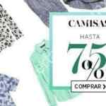 En ösom continúan las rebajas con hasta 75% en jeans y camisas