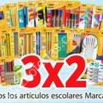 En Soriana Mercado 3x2 en todos los útiles escolares BIC