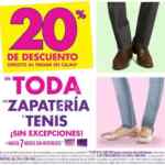 En Suburbia 20% de descuento directo adicional en toda la zapatería y tenis