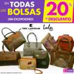 En Suburbia 20% de descuento en bolsas participantes