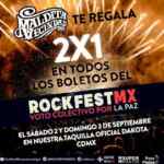 2x1 en boletos para el Rockfest hoy y mañana (Maldita Vecindad, DLD, Aterciopelados y más)