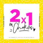 2x1 en chokers en Todomoda este fin de semana