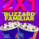 2x1 en Blizzard familiar hoy 13 de septiembre en Dairy Queen Monterrey