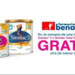 En Farmacias Benavides fórmula láctea Similac GRATIS en la compra de una grande