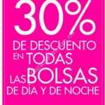 En Accessorize 30% de descuento en todas las bolsas