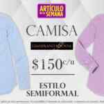 Artículo de la Semana Suburbia 18 de septiembre: camisa Gianfranco Dunna a $150