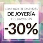 En Bfashion 30% de descuento adicional comprando 3 piezas de joyería