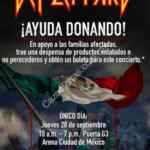 Boletos GRATIS para el concierto de Def Leppard en México a cambio de una despensa