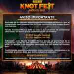 Boletos para el Knotfest México 2017 a precio especial