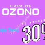 Cupón Capa de Ozono 30% de descuento en zapatos